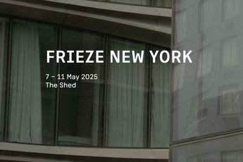 Contemporary art exhibition Frieze New York 2025 at Victoria Miro Wharf Road London United Kingdom