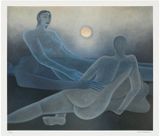 Meeting by Laura Berger contemporary artwork print