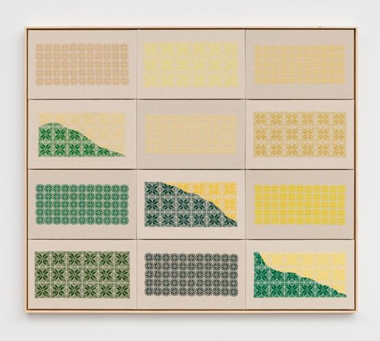 An ordinary world by Jordan Nassar contemporary artwork Textile