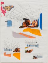 Printemps de Septembre Toulouse 2 by Diana Thater contemporary artwork works on paper mixed media