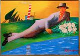 Flowers for the Mermaid by Eldar Gurban contemporary artwork painting