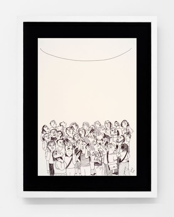 Tour in Italy 2 by Huang Hai-Hsin contemporary artwork Drawing
