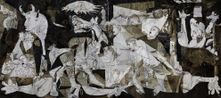 Guernica by Liu Bolin contemporary artwork Photography