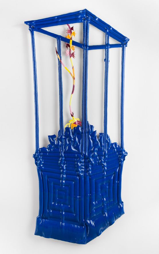 Blue Cabinet by Caroline Rothwell contemporary artwork Sculpture