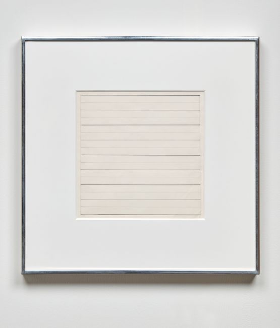 Untitled by Agnes Martin contemporary artwork Works on Paper