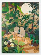 Eating Space for peace by Nicholas Bono Kennedy contemporary artwork painting
