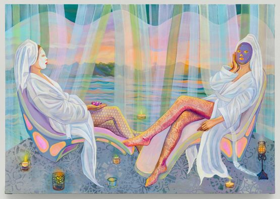 Garden of Venus by Cao Jinyan contemporary artwork Painting