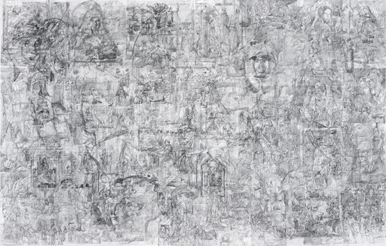 Antonello da Messina by Ciprian Muresan contemporary artwork Works on Paper