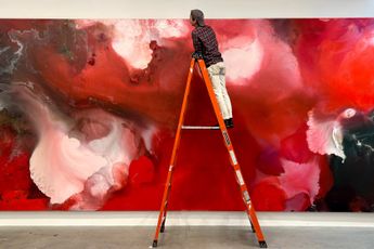 Contemporary art exhibition Mary Weatherford The Surrealist at David Kordansky Gallery Los Angeles United States