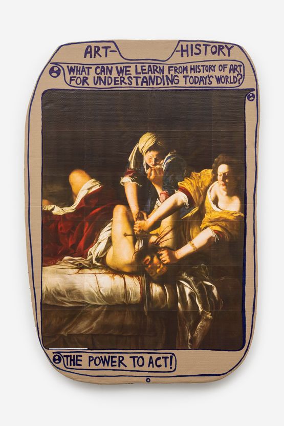 Art-History-Plaque XXV by Thomas Hirschhorn contemporary artwork Works on Paper