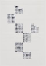 WP557 by Rana Begum contemporary artwork painting works on paper