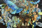 Garden Tour by Tian Yuanyuan contemporary artwork Painting