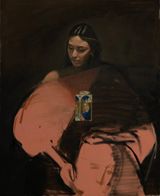you have stolen my heart with a single glance by Marcos Lozano Merchan contemporary artwork painting