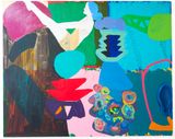 On The Go by Maria Lynch contemporary artwork painting