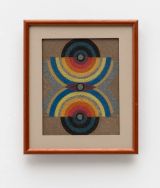Sem titulo Untitled da serie from the series Flag  Symbol by Edival Ramosa contemporary artwork painting