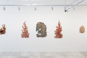 Contemporary art exhibition Ygor Landarin Gabriela Melzer The Invention of Paradise at Galatea Salvador Brazil