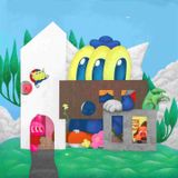 Home by Parinya Sirisinsuk Benzilla contemporary artwork painting