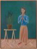 Recorder by Noor Mahnun Anum contemporary artwork Painting