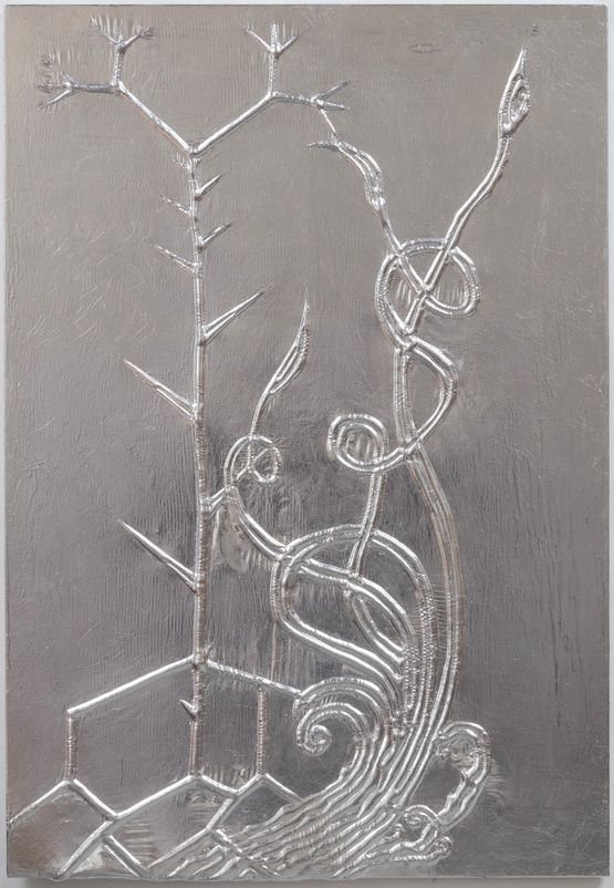 Transmission cyme alternate by Caroline Rothwell contemporary artwork Painting