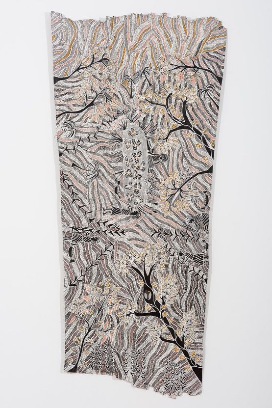 Meditjin ga Borum by Yalmakany Marawili contemporary artwork Painting