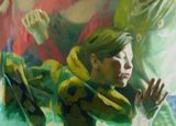 Floating by Xenia Hausner contemporary artwork painting