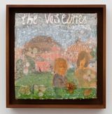 Idea for a 7 inch The Vaselines live on the lawn at the botanical gardens by Andrew Cranston contemporary artwork painting works on paper