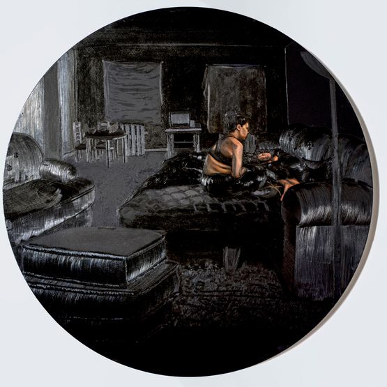 To All Who Have Come to Dwell In This House by Natia Lemay contemporary artwork Painting