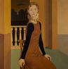 The Stillness Before the Storm by Von Wolfe contemporary artwork Painting