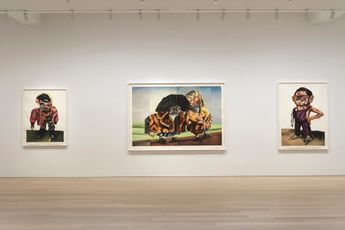 Contemporary art exhibition Nathaniel Mary Quinn NOT FAR FROM HOME STILL FAR AWAY at Gagosian 980 Madison Avenue New York United States