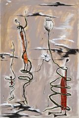 Twisted by Mia Boe contemporary artwork painting