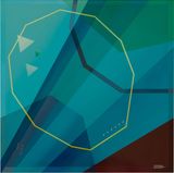 The moon is always photobombing by Annamieke Engelbrecht contemporary artwork painting