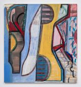 Clownette by Amy Sillman contemporary artwork painting