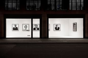 Contemporary art exhibition David Bailey The Sixties at Gagosian Davies Street London United Kingdom