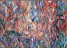 Park II by Sabine Moritz contemporary artwork Painting