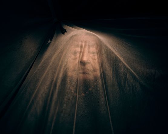 A Discreet Exit Through Darkness by Soumya Sankar Bose contemporary artwork Photography