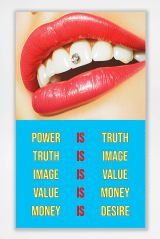 POWER IS TRUTH by Cemile Sahin contemporary artwork print