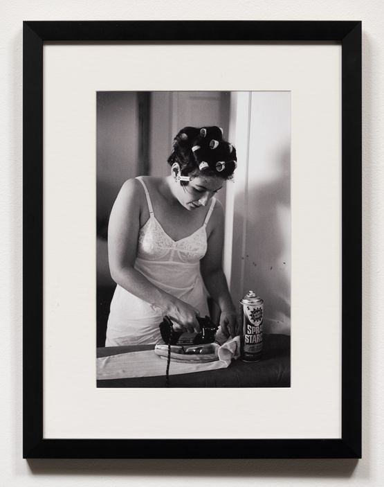 Housewife Series Ironing by Dori Atlantis and Nancy Youdelman contemporary artwork Photography