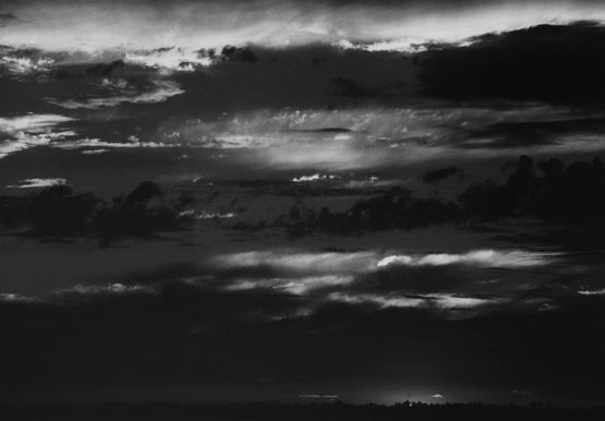 Wolkenstudie Normandie by Barbara Klemm contemporary artwork Photography