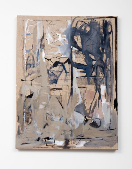 So Much Depends Upon I by Sandra Bushby contemporary artwork Painting