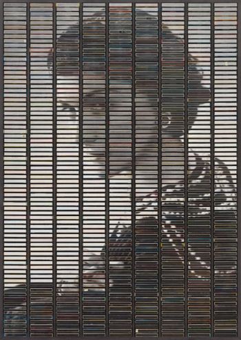 dunkle Coco by Gregor Hildebrandt contemporary artwork sculpture print