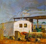 Sunrise by Butunay Hagverdiyev contemporary artwork painting