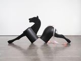 Gebrochenes Pferd by Alexandra Bircken contemporary artwork sculpture