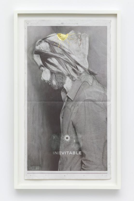 Pages from The Book of Hours inevitable by Christian Holstad contemporary artwork Mixed Media