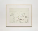 Cairo by Saul Steinberg contemporary artwork works on paper