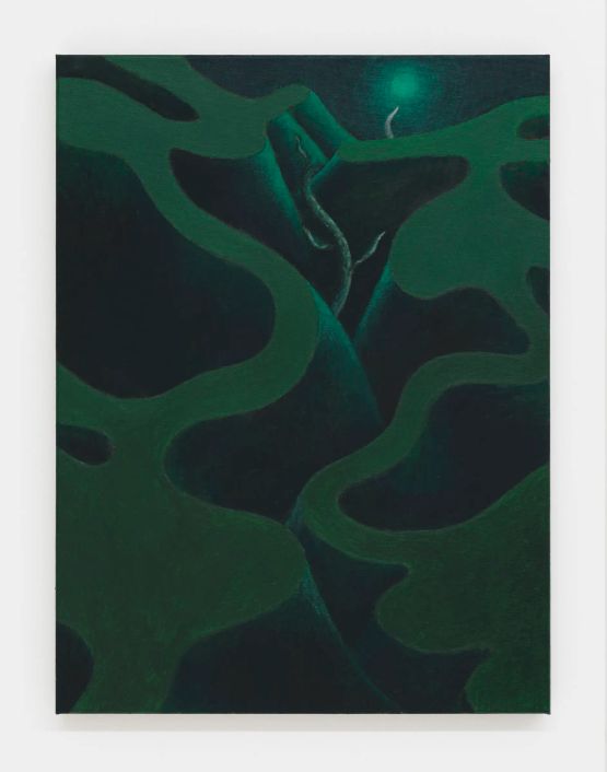 Emerald by Mevlana Lipp contemporary artwork Painting