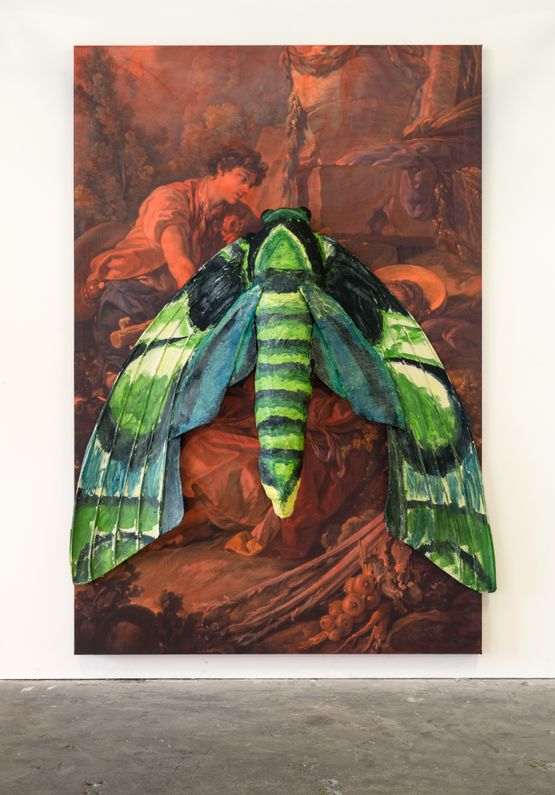 Hawkmoth by Monster Chetwynd contemporary artwork Sculpture