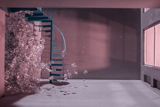 Water is my eye by Bernd Oppl contemporary artwork Moving Image