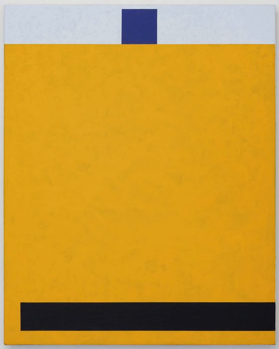 Chromatic Series I Yellow by Milan Mrkusich contemporary artwork Painting