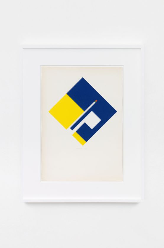 Negativo-Positivo by Bruno Munari contemporary artwork Works on Paper