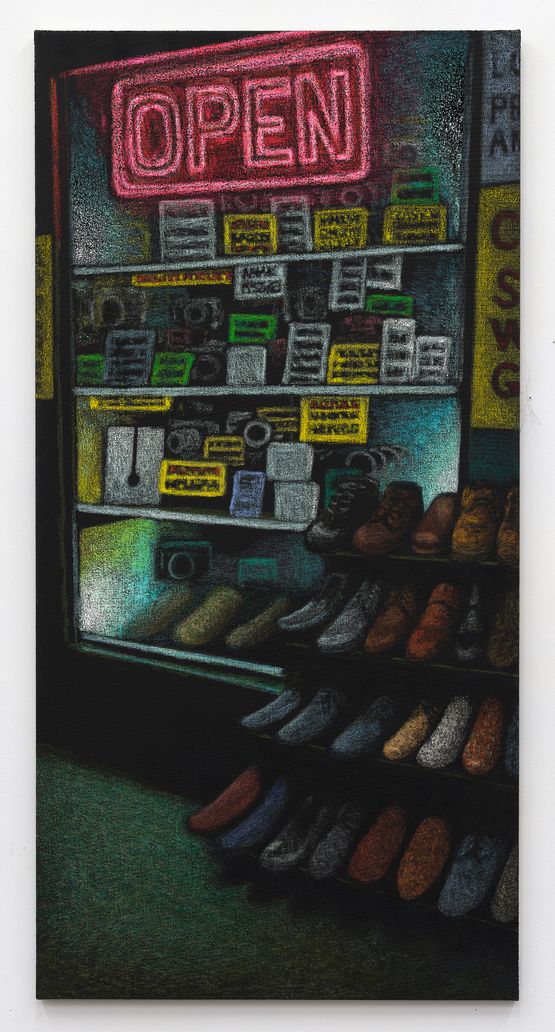 Open by Jane Dickson contemporary artwork Painting